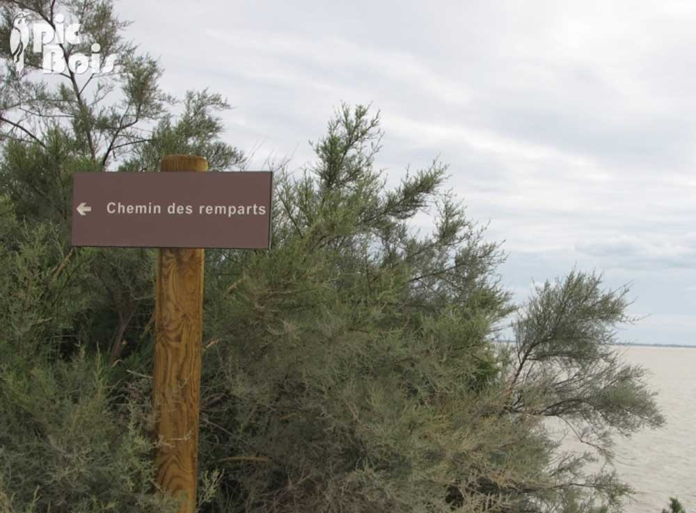 Signalétique de randonnée pédestre | Panneau d'information - Sur les pas de Madeleine - 15 Chalvignac