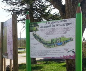 Découverte du Canal de Bourgogne en dessin