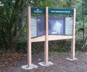 Signalétique du Bois de Bastard