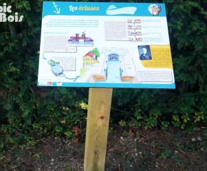 Le long du canal du Rhône au Rhin