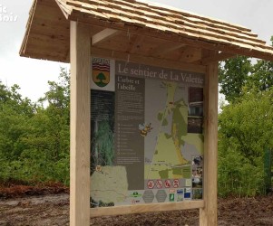 Le sentier de la Valette