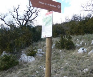 Signalétique thématique Grand Pic Saint Loup