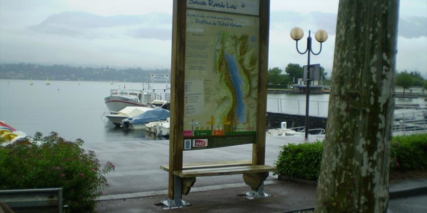 Signalétique de randonnée pédestre | Savoie Randolac