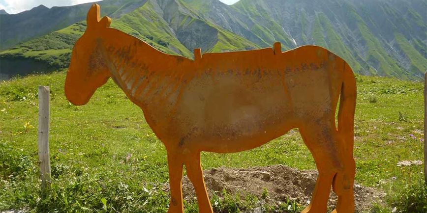 Signalétique touristique | Mobilier Aiguilles d’Arves - Promenade Savoyarde