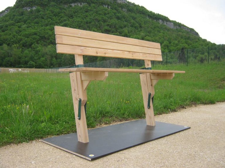 PIC BOIS - Banc Banbao en position haute