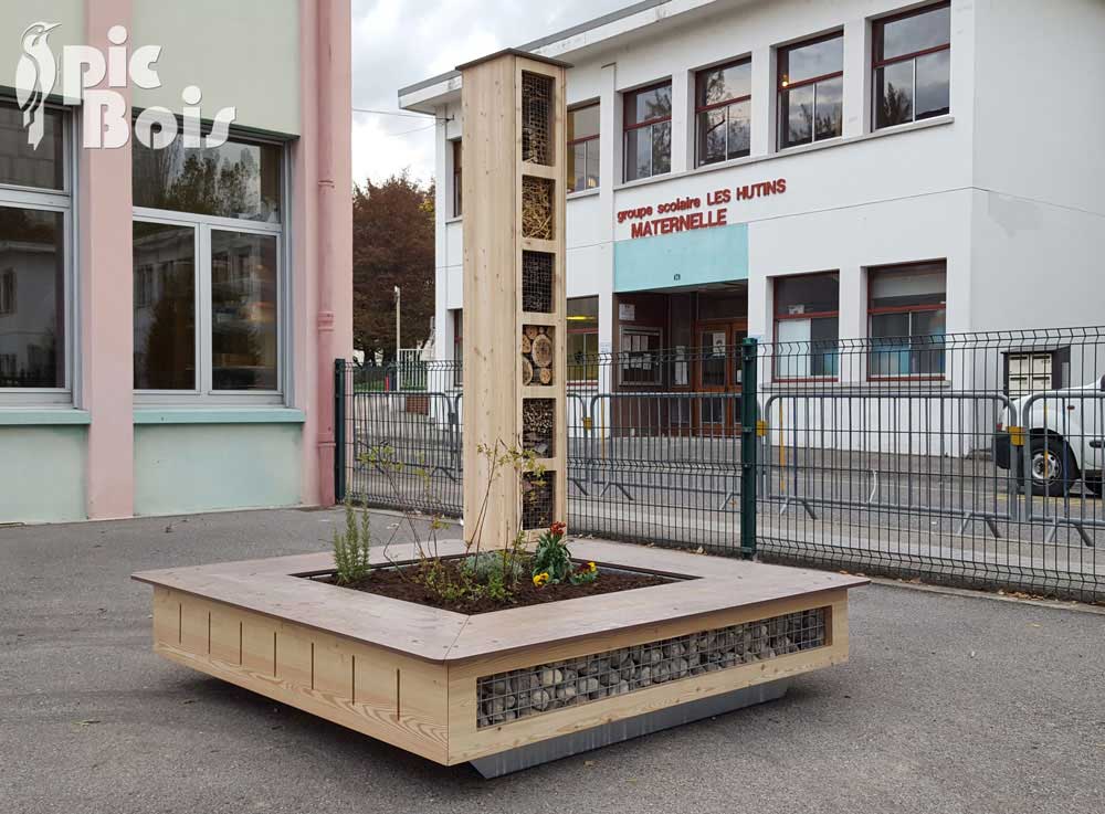PIC BOIS - Banc jardinière - Annemasse (74)