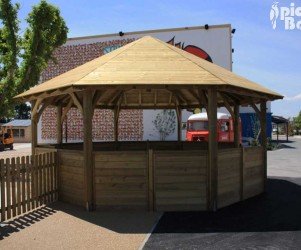 Kiosque – Parc Spirou (84) PIC BOIS - Kiosque - Parc Spirou (84)