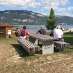 Table de pique nique – Pieds gravés