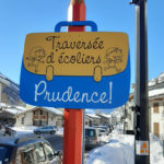 Panneau école – Traversée d’écoliers
