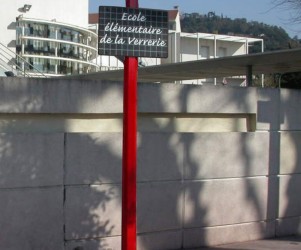 PIC BOIS - Panneau école EC80a - Cannes (06)