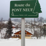 Plaque de rue – Thématique sapin