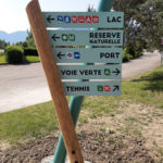 Directionnel piéton – Accueil camping