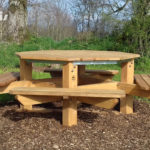Table de pique nique – Table octogonale