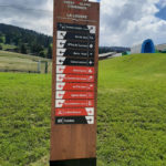 Totem piétons – Signalétique station
