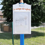 Panneau école – Message d’enfants