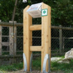 Mobilier interactif – BQR 1 trièdre
