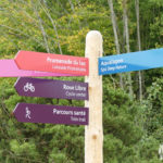 Directionnel sentier – Parcours piétons