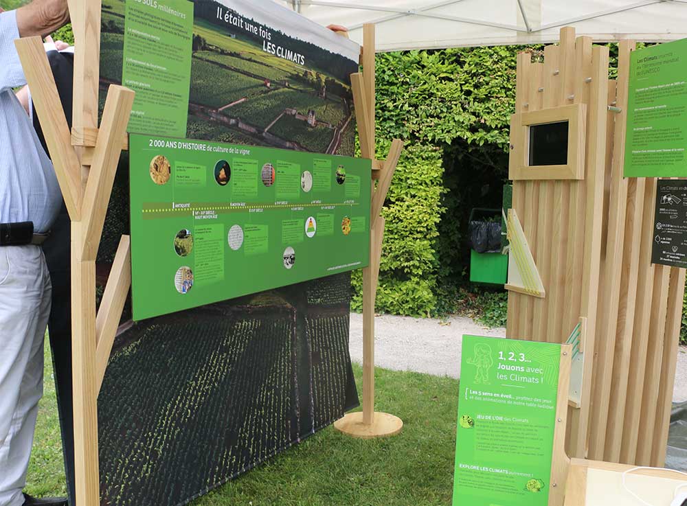 PIC BOIS - Panneau d'information - Association des Climats du Vignoble de Bourgogne (21)