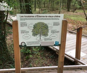 PIC BOIS - Panneau avec plaques pivotantes - Buzet (31)