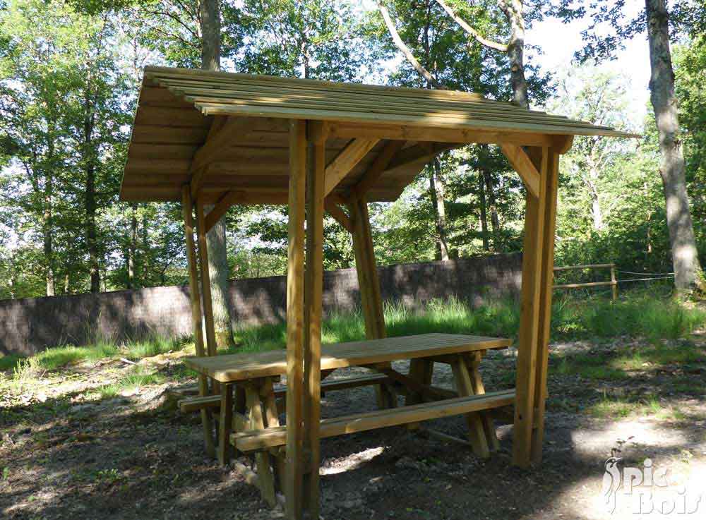 PIC BOIS - Table-abri - Réserve de Malzoné (41)