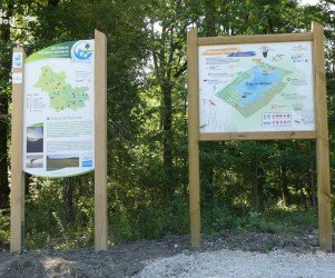 Panneaux d’accueil et d’information Charte ENS 41 – Réserve de Malzoné (41) PIC BOIS - Panneaux d'accueil et d'information Charte ENS 41 - Réserve de Malzoné (41)