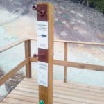 Parcours sensoriel – Borne de visée