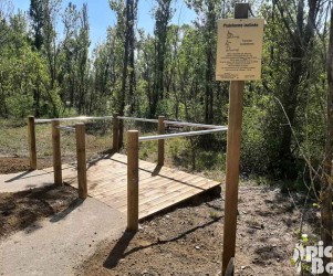 PIC BOIS - Plateforme inclinée - Parcours accessible à tous - St Georges les Bains (07)