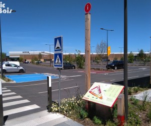 picbois – Table de lecture – Point infos 77-Parc Eden Servon Signalétique touristique - Table de lecture - Point infos - Fabrication PIC BOIS