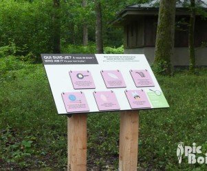 Panneau-ferme Signalétique touristique | Panneau devinettes animaux de la ferme