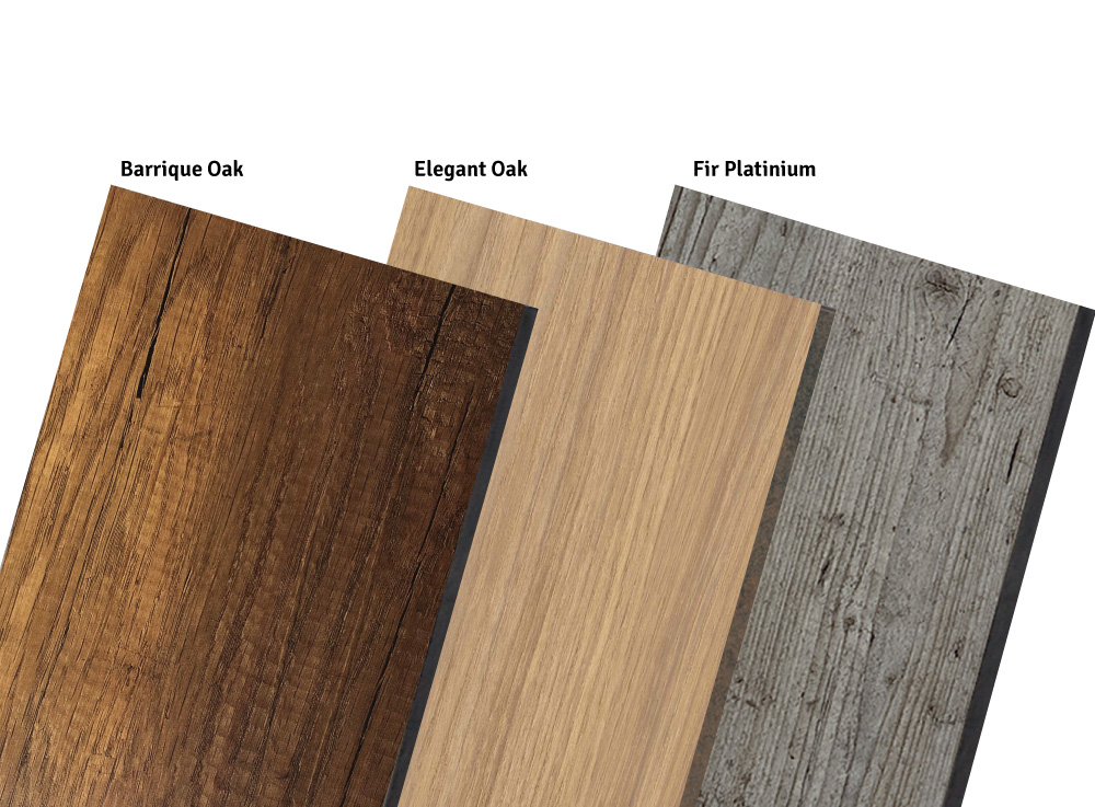 Barrique oak, Elegant oak, Fir Platinium