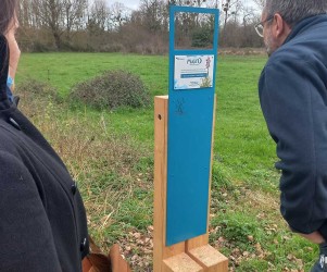 Signalétique touristique | Fenêtre d'observation de la nature - Mordelles (35)