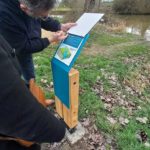 Mobilier interactif – BQR à volet