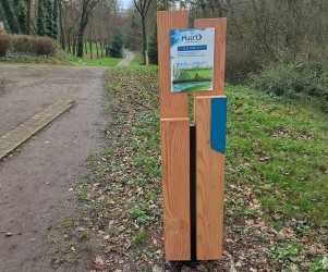 Signalétique touristique | Plaque thématique - Consignes d'un jeu de piste - Mordelles (35)