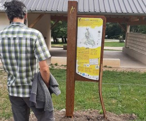 Signalétique touristique | Totem informations des Chemins de l'Altesse