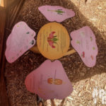 Panneau d’information – Forme de fleur