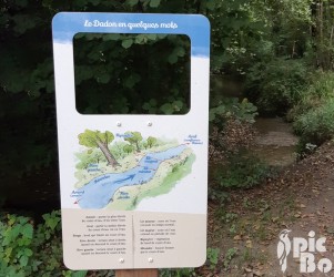 Fenêtre d'observation sur le Dadon - Sentier du Cincle