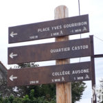 Directionnel piéton – Ligne Verte