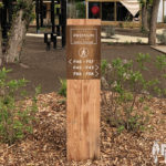 Totem piétons – Sandaya Séquoia Parc