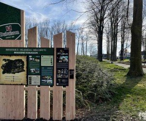 Panneau d’information – Accueil brasserie Panneau d'information d'entrée de la brasserie - Pipaix