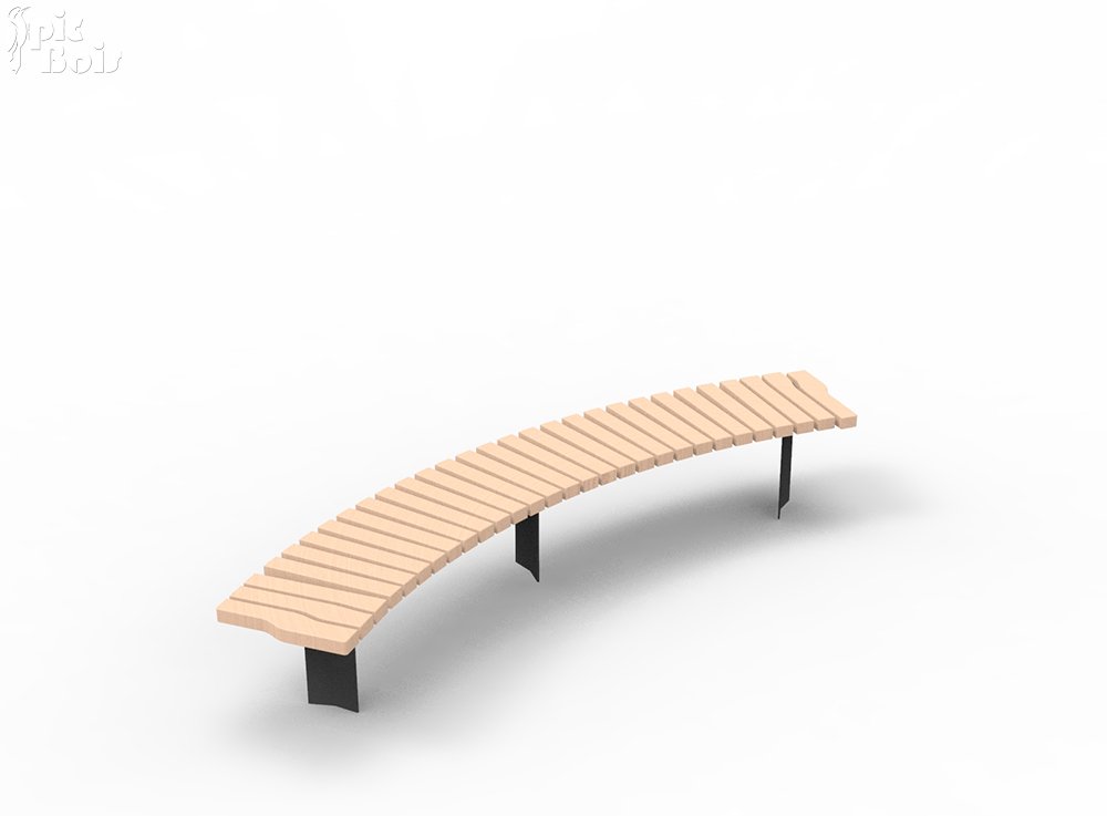 Banc courbe - Bien-Être