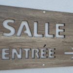 Directionnel intérieur – Salle entrée