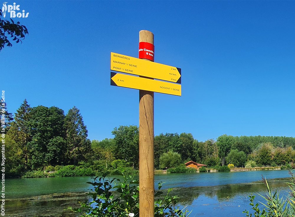 Signalétique de randonnée | Directionnel sentier - Randonnée