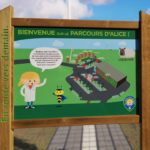 Panneau d’information – Parcours Lidl
