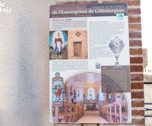 Signalétique touristique | Table de lecture - Eglise Notre Dame