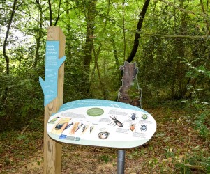 Signalétique touristique | Table de lecture - Monde invisible