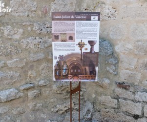 Signalétique touristique | Table de lecture - Patrimoine Vazerac