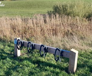 Porte-vélos – 4 places Signalétique touristique | Porte-vélos - 4 places