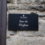 Plaque de rue – Val d’Isère