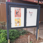 Panneau d’affichage – Espace culturel
