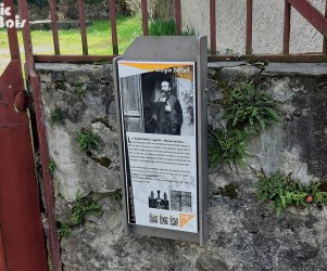 Signalétique touristique | Plaque thématique - Le Temple Bethel - Osse-en-Aspe